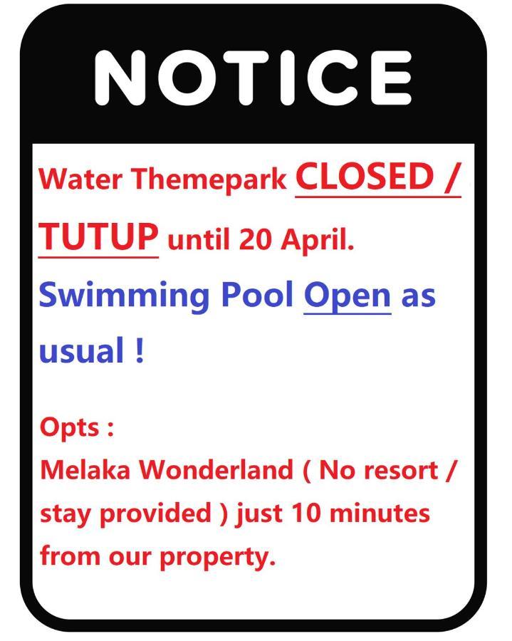 B - Lagoon Water Themepark Suite Melaka Town Eksteriør bilde